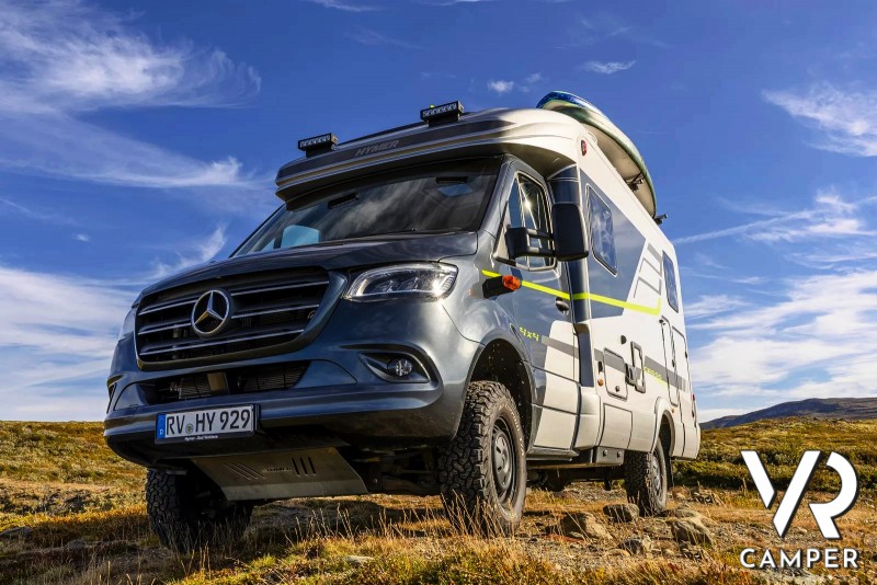 camper semintegrale Hymer a trazione integrale 4x4